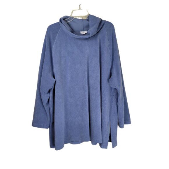 J. Jill Fit Turtleneck Tunic Light Blue - Picture 1 of 10